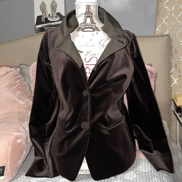 Etro Milano blazer /jacket  100 % zeta silk - Picture 1 of 12